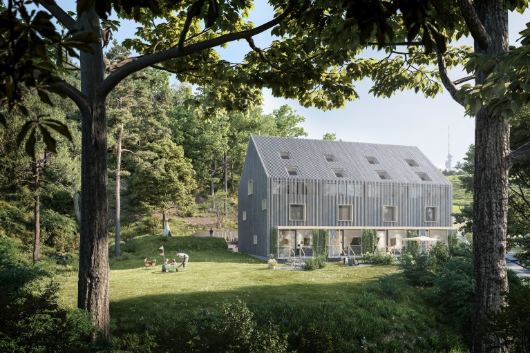 Waldweiler Bettingen - Architektur Rolf Stalder AG