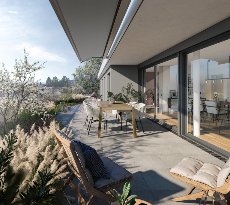 Terrassenhaus Mattenweg Seon - Della Giacoma & Krummenacher Architekten AG