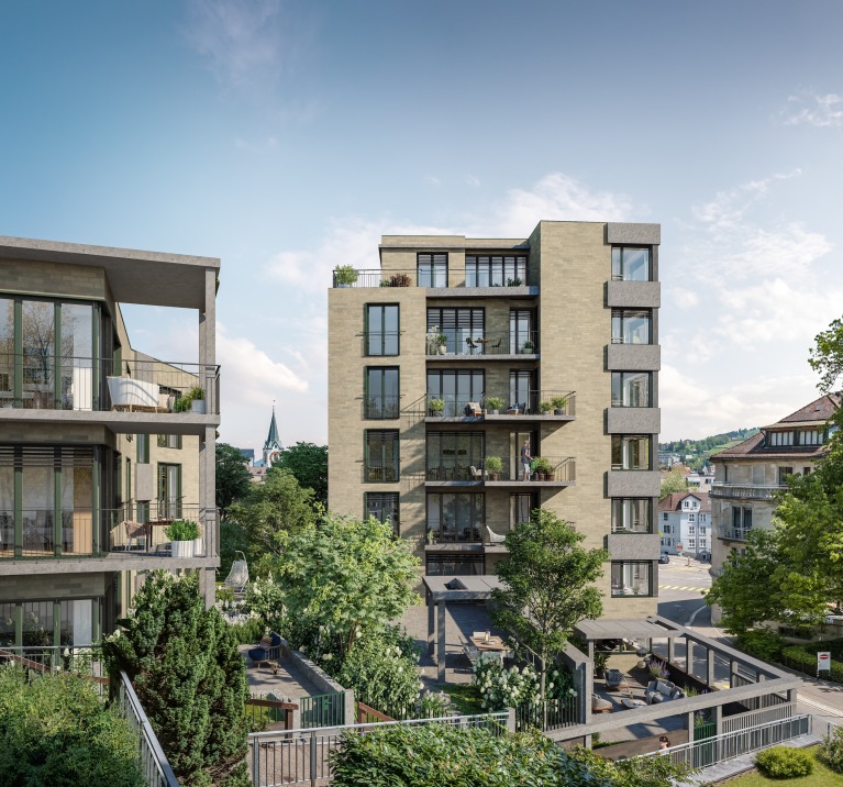 MFH Zwinglistrasse, St Gallen - HRS Real Estate AG - Staufer und Hasler  Architekten