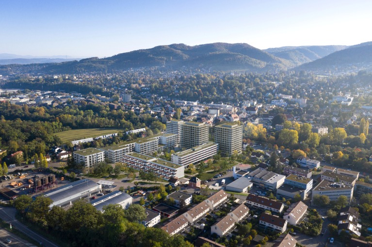 Stöcklin Areal, Reinach - HRS Real Estate AG - Max Dudler Architekten