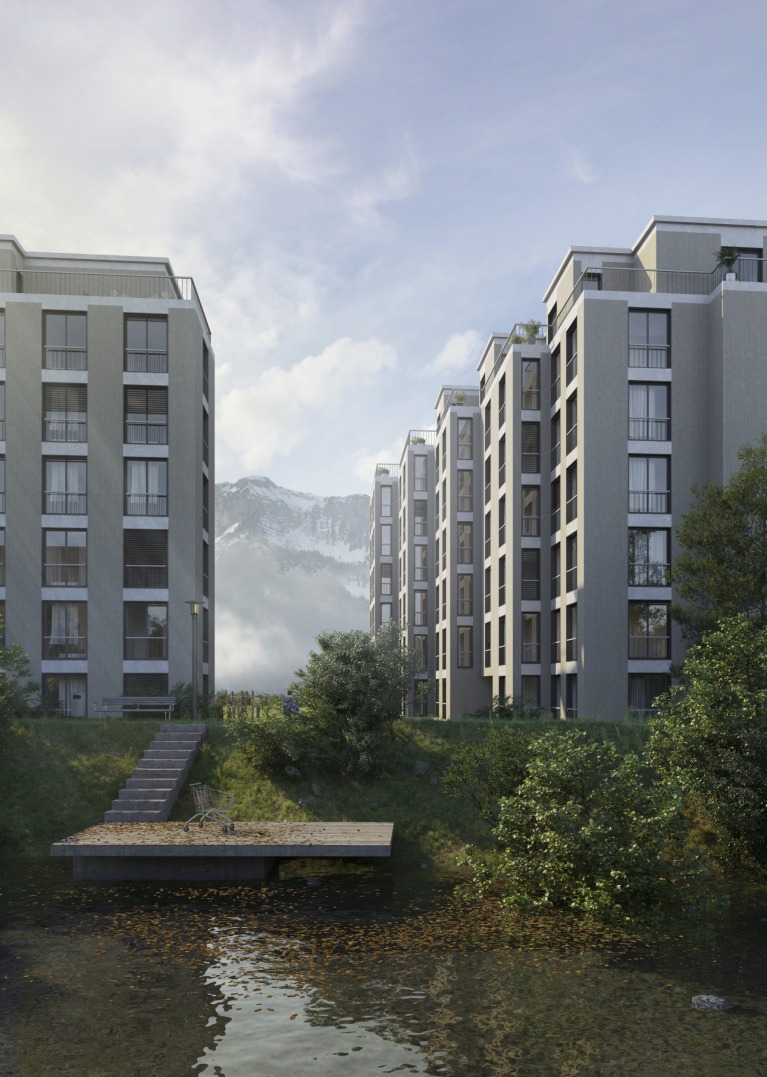 Urbanisiertes Stilleben